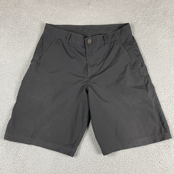 lululemon athletica Other - Lululemon Mens Athletica Shorts Size 34 x 10 Black check plaid Golf Shorts